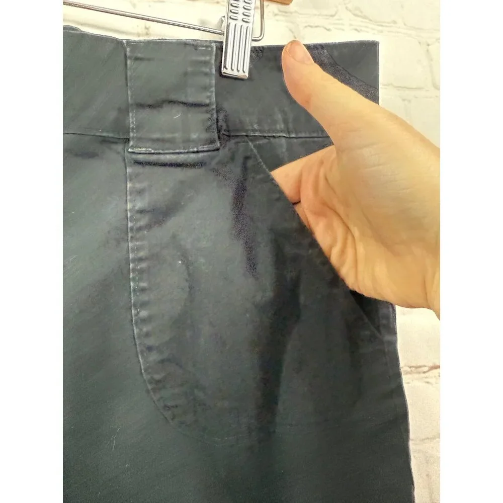 Duck Head Long Shorts Womens Size 9 Black
